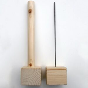 Ξύλινη Βάση (με μεταλλικό στήριγμα)