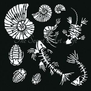 Stencil “Απολιθώματα”