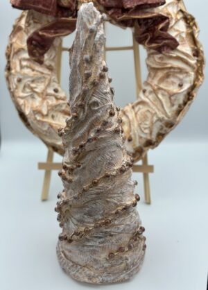 Δέντρο με ύφασμα και powertex